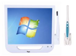 17" PC touch screen  built in 1/4 SONY CCD Intra oral camera